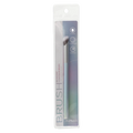 Concealer-Pinsel mit schimmerndem Design, Nylonborsten (Silber)