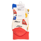 Damen Socken mit Pac-Man-Design, Baumwollmix (Mehrfarbig)