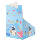 Diamond Painting Set mit Astronauten-Design und Bilderrahmen (Dunkelgrau/Hellblau)