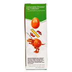 2-in-1 Dinosaurier-Transformationsspielzeug aus Kunststoff, Set mit Dino-Design (Grün/Orange/Lila/Braun)