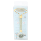 Dual-Roller Gesichtsmassager aus natürlichem Stein (Grün)