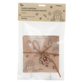 2er-Pack Duft-Sachets Tuberose mit Weihnachts-Print (Beige/Rot/Rosa/Grün)