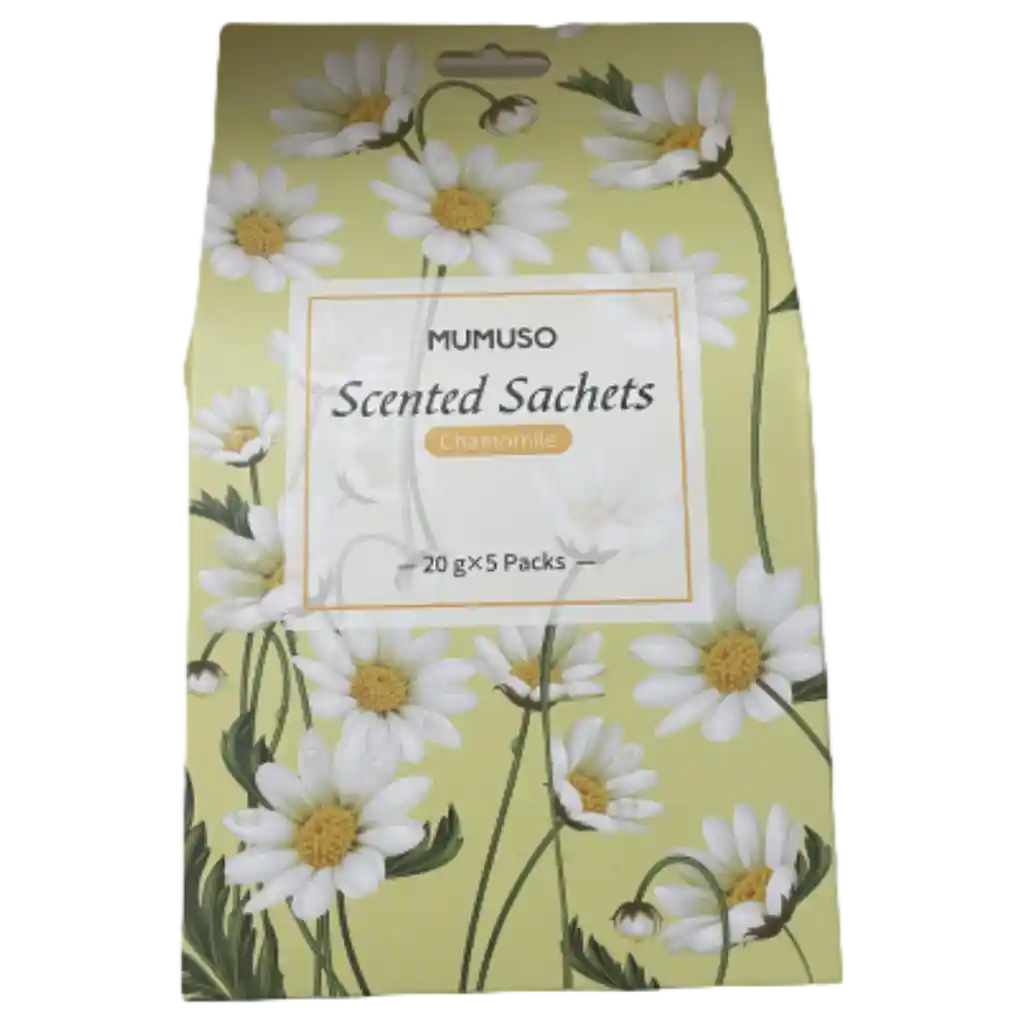5er-Pack Duft-Sachets aus Papier mit Kamillen-Print, je 20 g (Mehrfarbig)