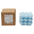 Duftkerze in Herzform aus Paraffin-Sojawachs, 150 g (Blau)