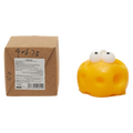 Duftkerze mit lustigem Käse-Design, 72,7 g (Gelb)