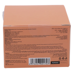 Duftkerze aus Pflanzenwachs mit Garden-Flowers-Print und ewiger Blume, 75 g (Apricot)