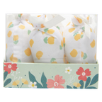 Duftsäckchen aus Polyester-Baumwoll-Stoff mit Blumen-Print und Tulpe-Jasmin-Duft, 56,3 g (Weiß/Gelb)