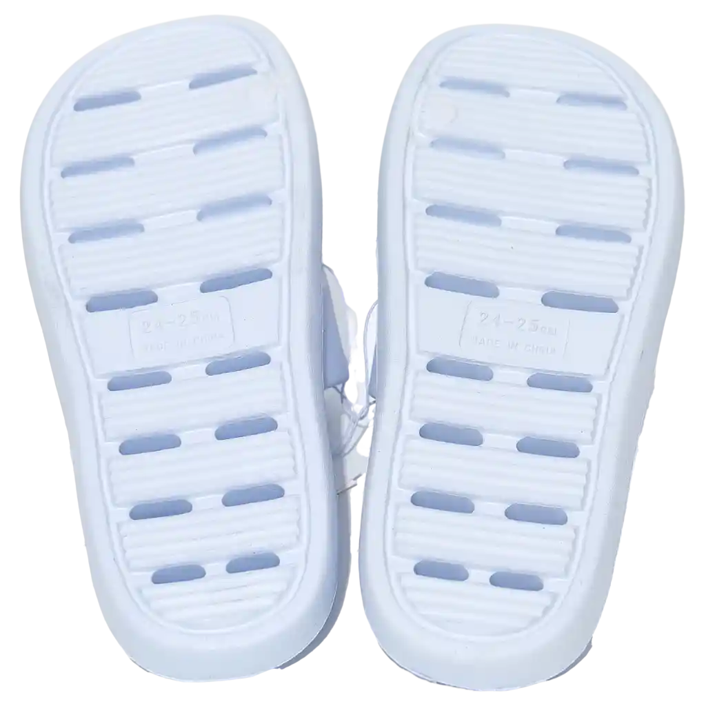 Klassische Damen-Badeslipper aus EVA, Größe 37-38 (Blau)