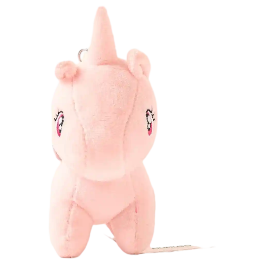 Plüsch Einhorn-Anhänger mit Einhorn-Design (Rosa)