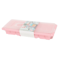 Eiswürfelform mit Deckel aus PP-Kunststoff (Rosa)