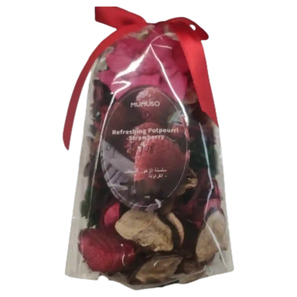 Potpourri aus natürlichen Pflanzen mit Erdbeerduft, 66,7 g (Rot/Natur)