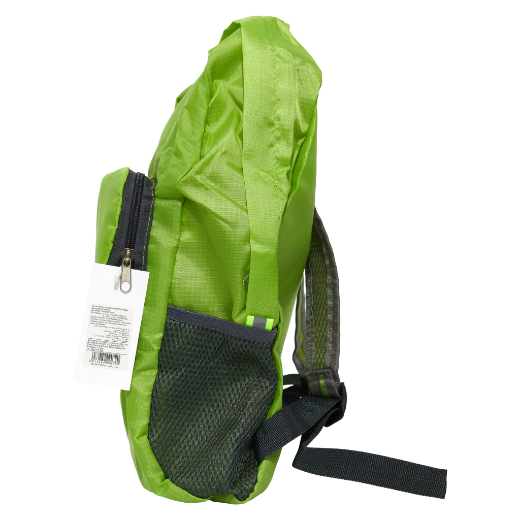 Faltbarer Rucksack aus Oxford-Stoff, leicht und kompakt (Grün)