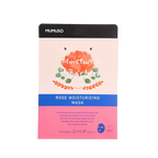 Feuchtigkeitsspendende Tuchmaske mit Rosenwasser für das Gesicht, 25 ml (Rosa/Pink)