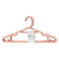 10er-Set flache Kleiderbügel aus Polypropylen (Rosa)