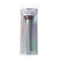 Foundation-Pinsel mit schimmerndem Kunststoffgriff und Nylon-Borsten (Silber/Mehrfarbig)