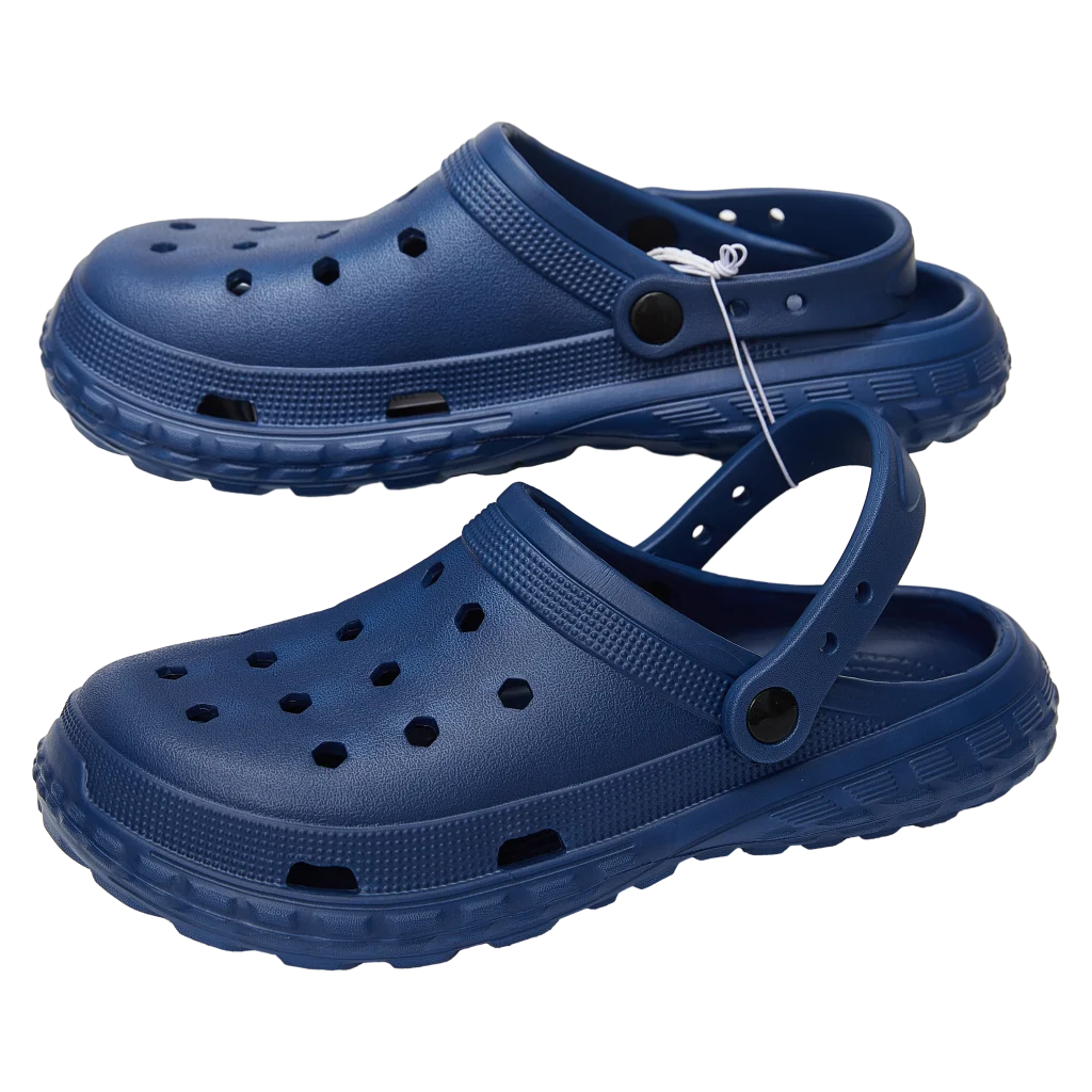 Garten-Clogs Herren mit Lüftungsöffnungen (Navy Blau/44-45)