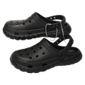 Gartenclogs Herren aus leichtem Material (Schwarz)