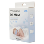 5er-Pack Gel-Augenmaske aus Vliesstoff für Erwachsene, kühlend (Hellblau)