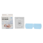 5er-Pack Gel-Augenmaske aus Vliesstoff für Erwachsene, kühlend (Hellblau)