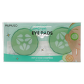 Gel-Augenpads aus PET mit Gurken-Print für Kalt- und Warmanwendung (Grün)