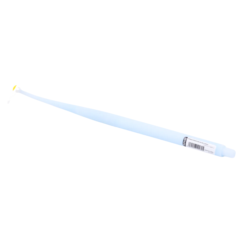 Gel-Tintenstift aus PVC/Silikon/ABS mit Blüten-Design (Hellblau)