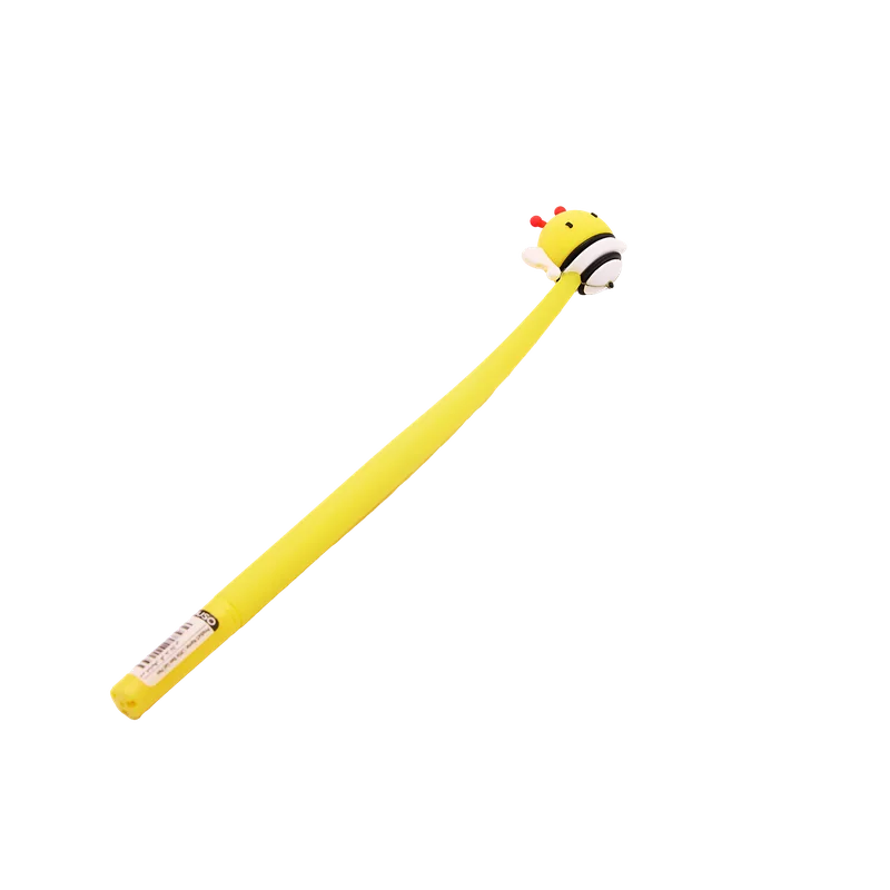 Gelstift mit Bienen-Design (Gelb)