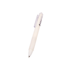 Gelstift mit Druckmechanik für präzises Schreiben (Weiß)