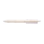 Gelstift mit Druckmechanik für präzises Schreiben (Weiß)