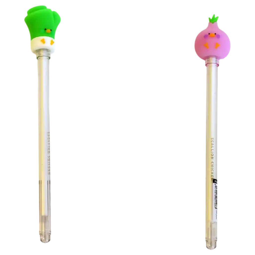 Gelstift mit Frühlingszwiebel- oder Knoblauch-Design (Grün/Lila)