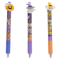 Gelstift mit Halloween-Design für Schule und Büro (Blau/Lila/Orange)