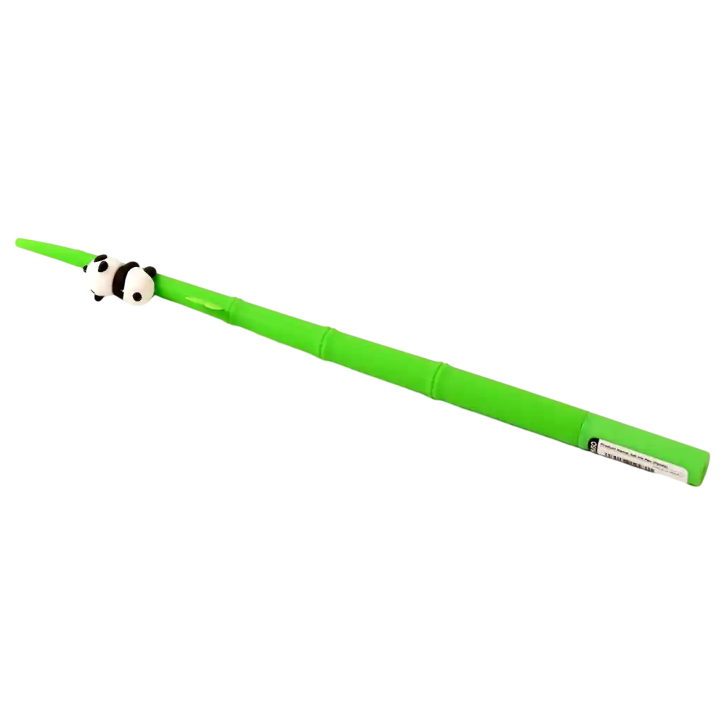 Gel-Tintenstift mit Panda-Design (Grün)