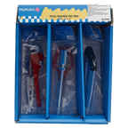 Gelstift im Werkzeug-Design für Schule &amp; Büro (Rot/Blau/Schwarz)