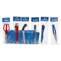 Gelstift im Werkzeug-Design für Schule &amp; Büro (Rot/Blau/Schwarz)