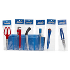 Gelstift im Werkzeug-Design für Schule &amp; Büro (Rot/Blau/Schwarz)