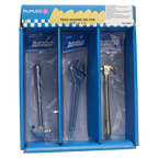 Gelstift im Werkzeug-Design für Schule und Büro (Gold/Silber/Grau)