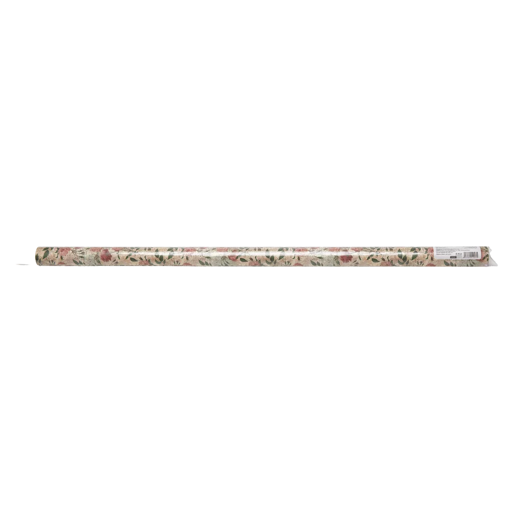 Geschenkpapier mit Vintage-Rosen-Design, 70×140 cm (Mehrfarbig)