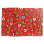 Geschenkpapier mit Weihnachts-Design, 80 g (Rot)