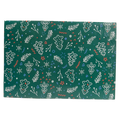 Geschenkpapier mit Weihnachtsbaum-Print, für Weihnachten (Grün)