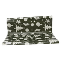 Geschenkpapier mit Weihnachtsbaum-Design, 37 g (Grün)