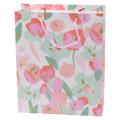 Große Geschenktasche aus Karton mit floralem Print (Mehrfarbig)