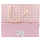 Geschenktasche mittel, Tulpen-Design (Rosa)