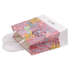 Rechteckige Geschenktasche aus Papier mit Regenwald-Design, mittelgroß (Mehrfarbig)
