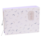 Geschenktüte groß mit Halbmond-Design (Pastell/Lila)