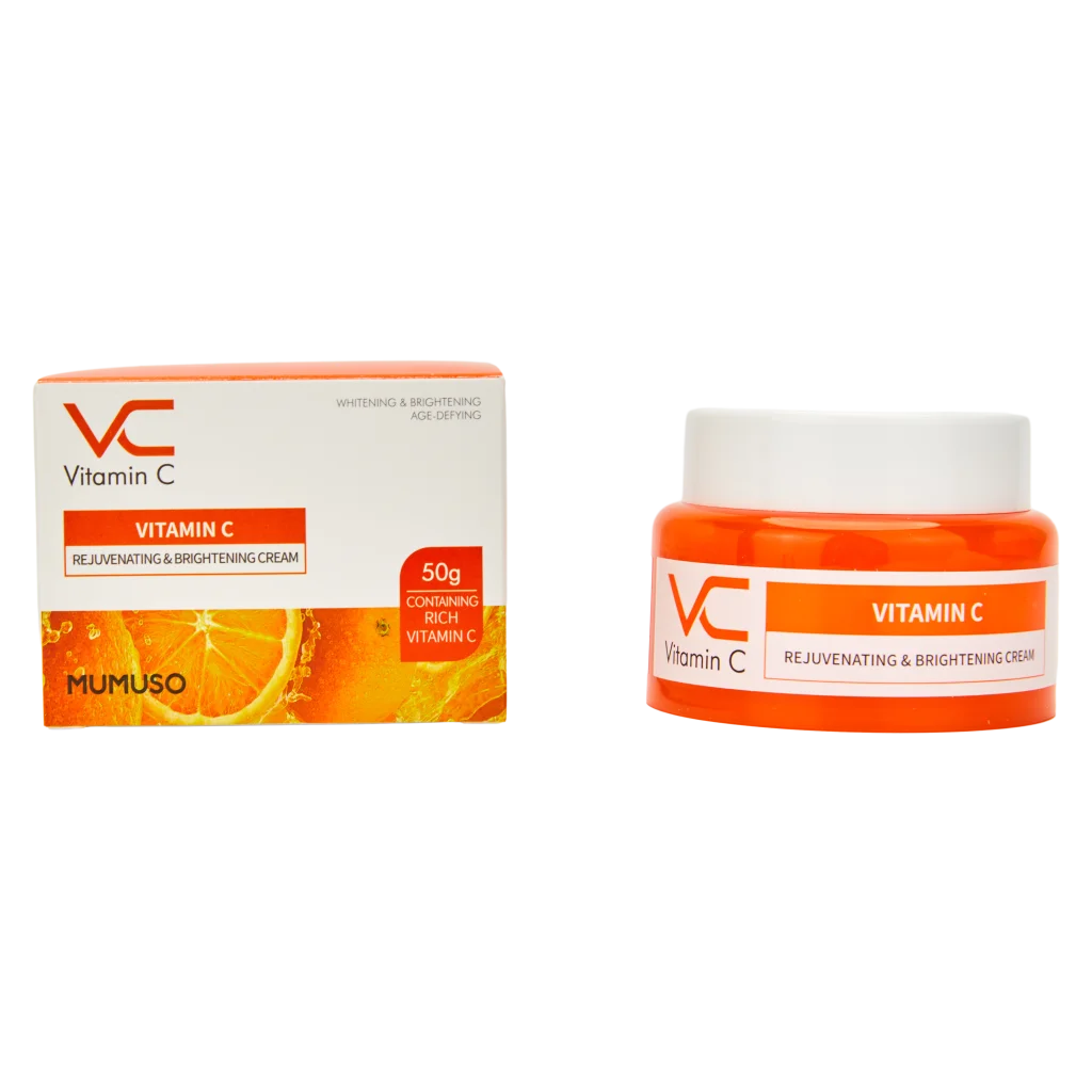 Gesichtscreme mit Vitamin C, regenerierende Pflege, 50 g (Orange)
