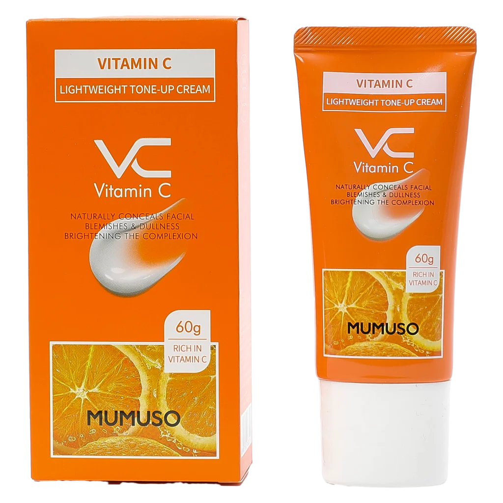 Vitamin C Lightweight Tone-Up Gesichtscreme, 60 g (Orange)