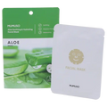 Aloe Tuchmaske für das Gesicht, feuchtigkeitsspendend und beruhigend (Grün)