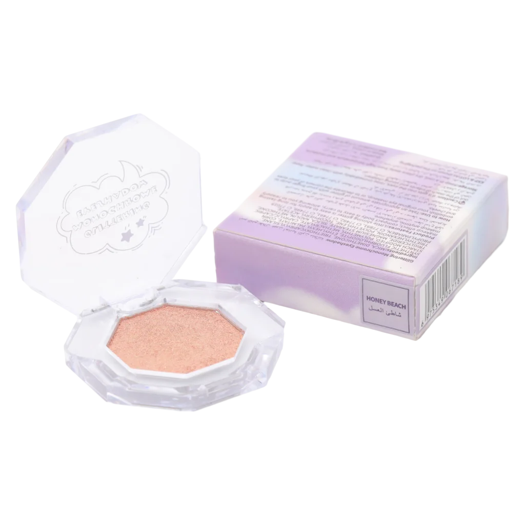 Glittering Monochrome Eyeshadow (Honey Beach)