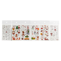Glow-in-the-Dark-Tattoos mit Weihnachts-Design, temporär (Mehrfarbig)