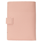 Große Kartenbörse aus Kunstleder mit strukturiertem Design (Rosa)