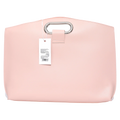 Große Laptoptasche aus Kunstleder für Notebooks und Zubehör (Rosa)
